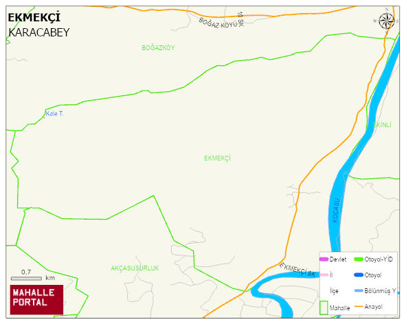 EKMEKÇİ Mahallesi Haritası | Güncel Mahalle ve Köy Haritası