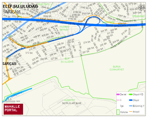 MEHMET AKİF ERSOY Mahallesi Haritası | Güncel Mahalle ve Köy Haritası