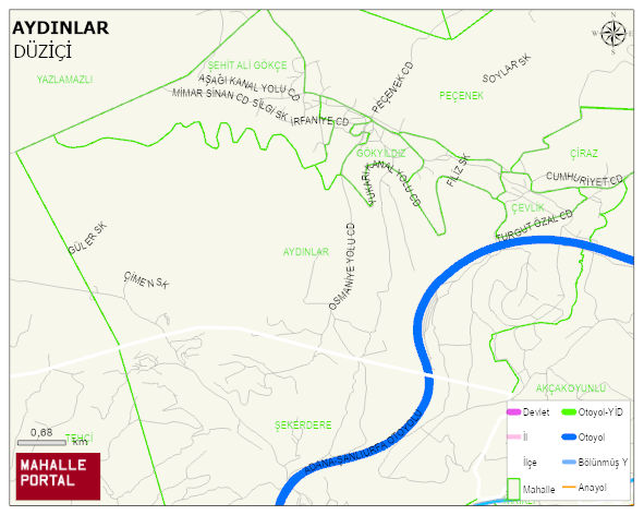ELLEK BELDESİ AYDINLAR Mahallesi Haritası | Uydu Görüntüsü ve Harita Detayları
