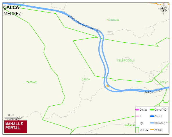 ELVANPAZARCIK BELDESİ ÇALCA Mahallesi Haritası | Detaylı Köy ve Mahalle Görünümü