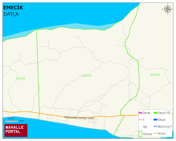EMECİK Mahallesi Haritası | Mahalle Sokak Haritası