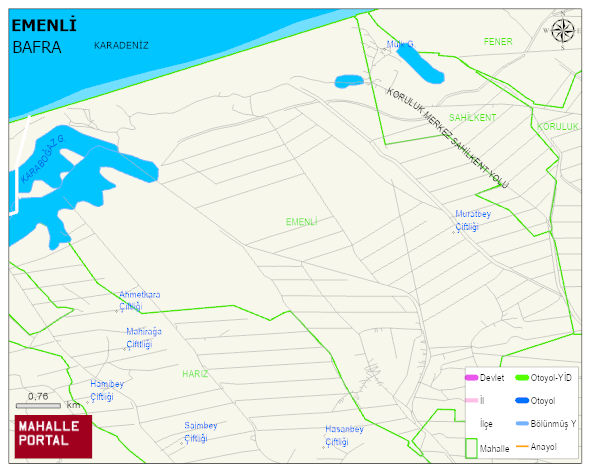 EMENLİ Mahallesi Haritası | Güncel Mahalle ve Köy Haritası