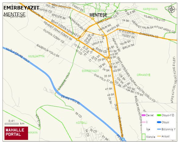 EMİRBEYAZIT Mahallesi Haritası | Güncel Mahalle ve Köy Haritası