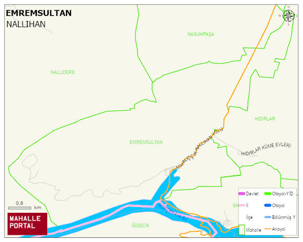 EMREMSULTAN Mahallesi Haritası | Detaylı Köy ve Mahalle Görünümü