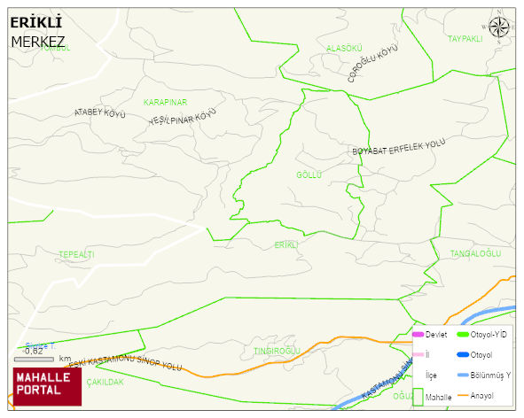 ERİKLİ Köyü Haritası | Mahalle Sokak Haritası