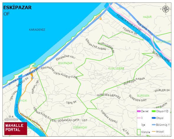 ESKİPAZAR Mahallesi Haritası | Uydu Görüntüsü ve Harita Detayları