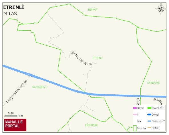 ETRENLİ Mahallesi Haritası | Mahalle Sokak Haritası