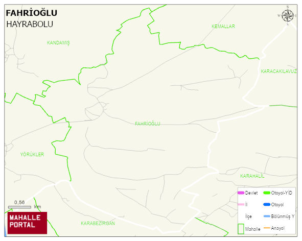 FAHRİOĞLU Mahallesi Haritası | Uydu Görüntüsü ve Harita Detayları