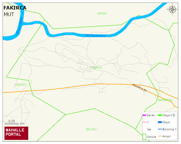 FAKIRCA Mahallesi Haritası | Mahalle Sokak Haritası