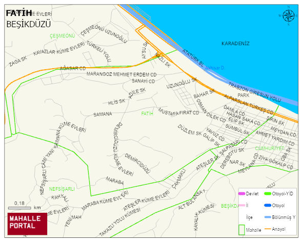 FATİH Mahallesi Haritası | Güncel Mahalle ve Köy Haritası