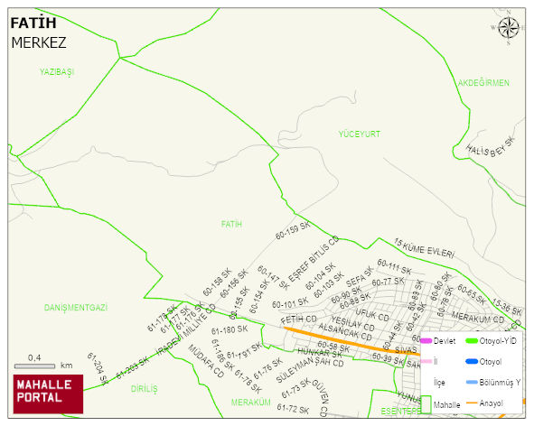 FATİH Mahallesi Haritası | Uydu Görüntüsü ve Harita Detayları