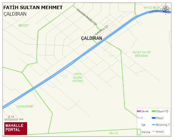 FATİH SULTAN MEHMET Mahallesi Haritası | İnteraktif Köy ve Mahalle Sınırları