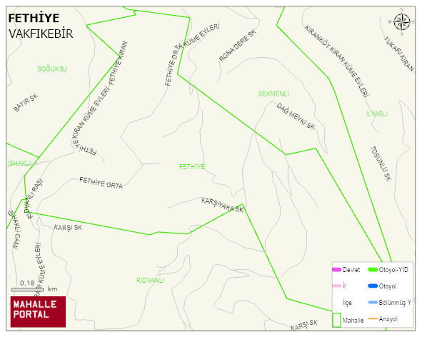 FETHİYE Mahallesi Haritası | Sayısal Bölge Görünümü