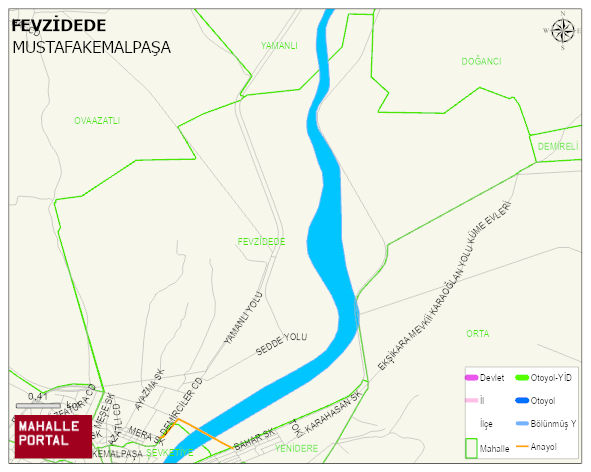 FEVZİDEDE Mahallesi Haritası | Uydu Görüntüsü ve Harita Detayları
