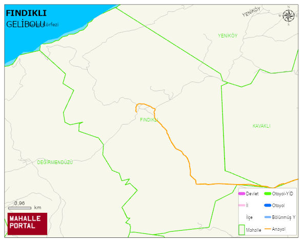 FINDIKLI Köyü Haritası | Mahalle Sokak Haritası