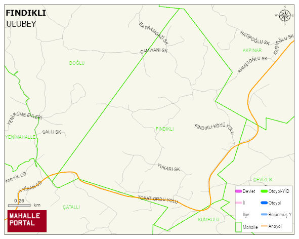 FINDIKLI Mahallesi Haritası | Mahalle Sokak Haritası