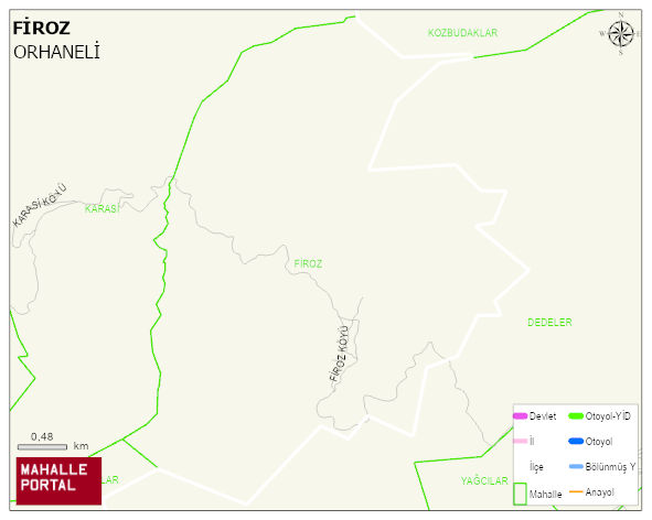 FİROZ Mahallesi Haritası | Uydu Görüntüsü ve Harita Detayları