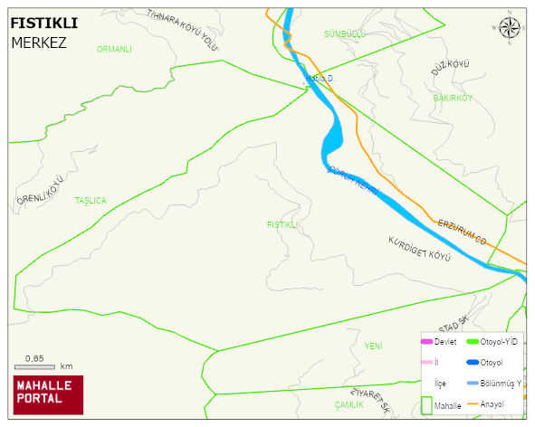 FISTIKLI Köyü Haritası | Mahalle Sokak Haritası