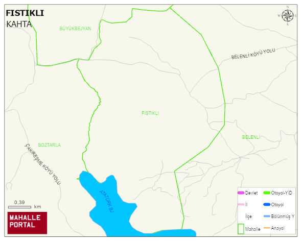 FISTIKLI Köyü Haritası | İnteraktif Köy ve Mahalle Sınırları