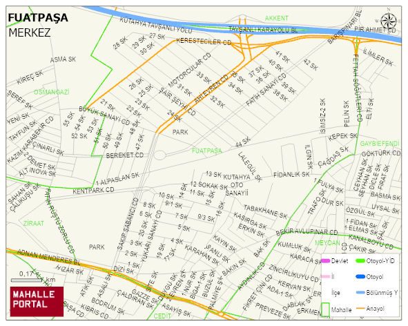 FUATPAŞA Mahallesi Haritası | İnteraktif Köy ve Mahalle Sınırları