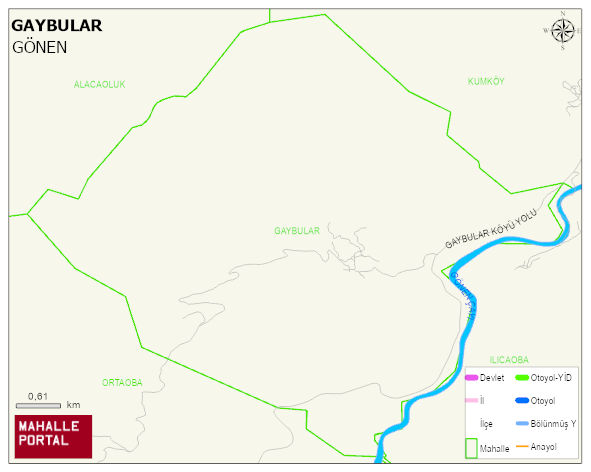 GAYBULAR Mahallesi Haritası | Güncel Mahalle ve Köy Haritası