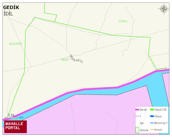 GEDİK Köyü Haritası | Güncel Mahalle ve Köy Haritası