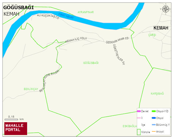 GÖĞÜSBAĞI Mahallesi Haritası | Uydu Görüntüsü ve Harita Detayları