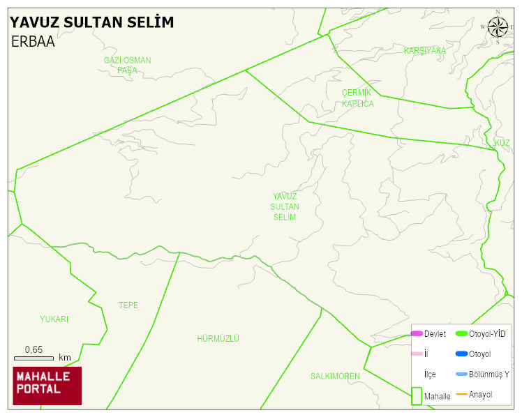 GÖKAL BELDESİ YAVUZ SULTAN SELİM Mahallesi Haritası | İnteraktif Köy ve Mahalle Sınırları
