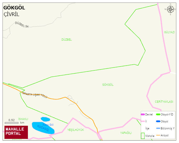 GÖKGÖL Mahallesi Haritası | İnteraktif Köy ve Mahalle Sınırları