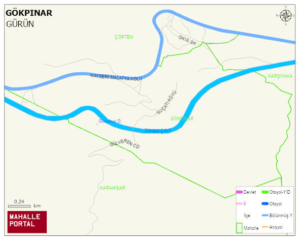 GÖKPINAR Mahallesi Haritası | Güncel Mahalle ve Köy Haritası