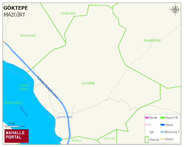 GÖKTEPE Köyü Haritası | Uydu Görüntüsü ve Harita Detayları