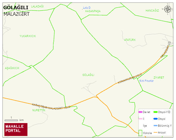 GÖLAĞILI Köyü Haritası | Uydu Görüntüsü ve Harita Detayları