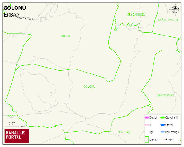GÖLÖNÜ Köyü Haritası | Uydu Görüntüsü ve Harita Detayları