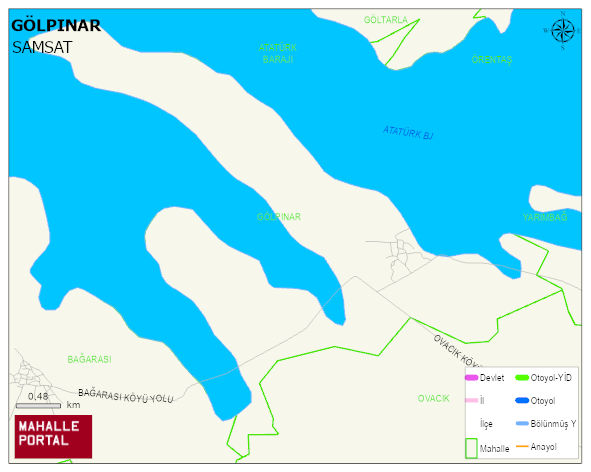 GÖLPINAR Köyü Haritası | Detaylı Köy ve Mahalle Görünümü