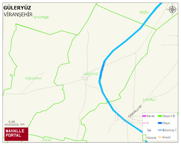 GÜLERYÜZ Mahallesi Haritası | Mahalle Sokak Haritası