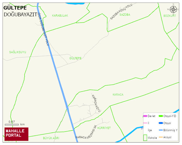 GÜLTEPE Köyü Haritası | Coğrafi Yapı ve Detaylı Haritası