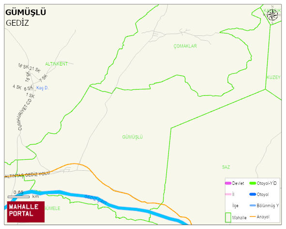 GÜMÜŞLÜ Köyü Haritası | Uydu Görüntüsü ve Harita Detayları
