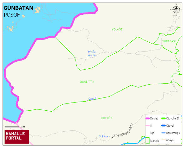 GÜNBATAN Köyü Haritası | Uydu Görüntüsü ve Harita Detayları