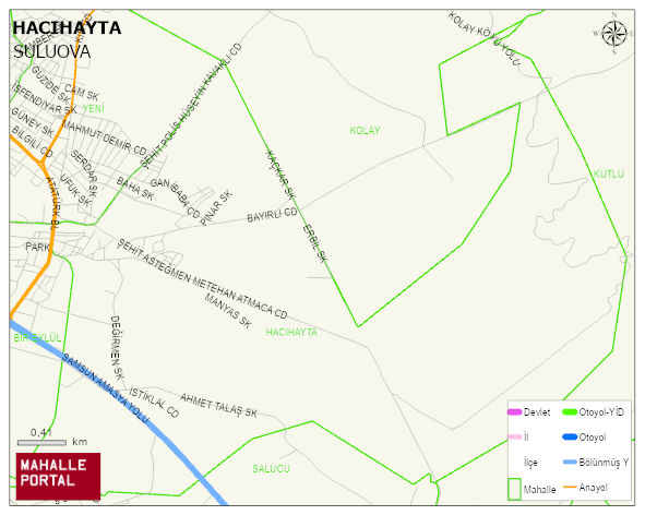 HACIHAYTA Mahallesi Haritası | Uydu Görüntüsü ve Harita Detayları