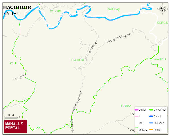 HACIHIDIR Mahallesi Haritası | İnteraktif Köy ve Mahalle Sınırları