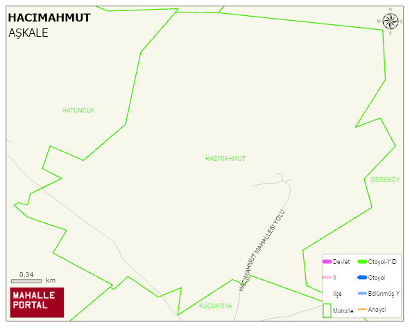 HACIMAHMUT Mahallesi Haritası | Mahalle Sokak Haritası