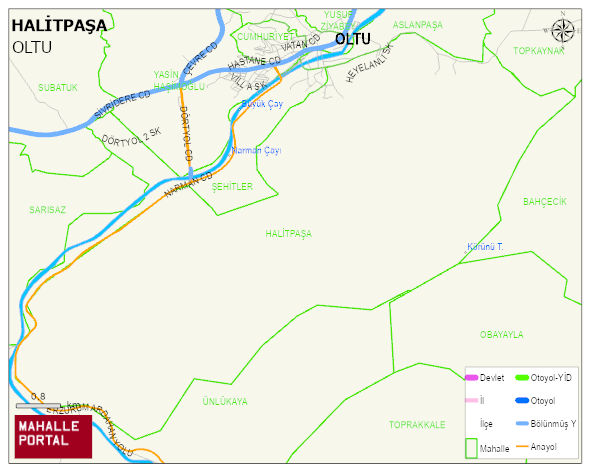 HALİTPAŞA Mahallesi Haritası | Uydu Görüntüsü ve Harita Detayları