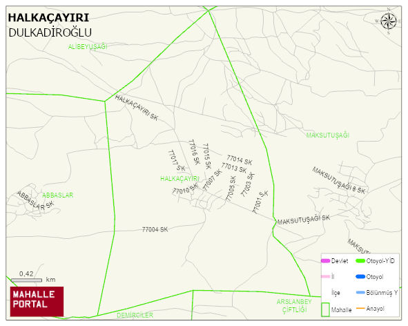 HALKAÇAYIRI Mahallesi Haritası | Uydu Görüntüsü ve Harita Detayları