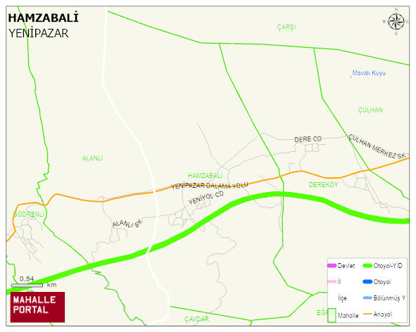 HAMZABALİ Mahallesi Haritası | Mahalle Sokak Haritası
