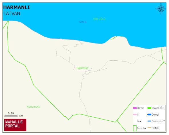 HARMANLI Köyü Haritası | Güncel Mahalle ve Köy Haritası