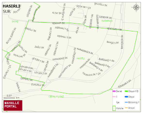 HASIRLI Mahallesi Haritası | Uydu Görüntüsü ve Harita Detayları