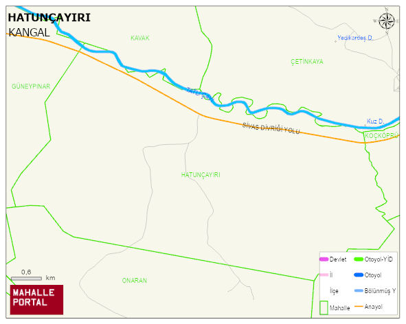 HATUNÇAYIRI Köyü Haritası | Güncel Mahalle ve Köy Haritası