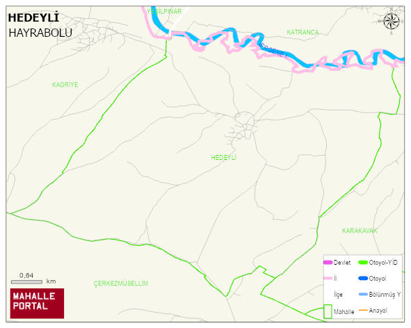 HEDEYLİ Mahallesi Haritası | Uydu Görüntüsü ve Harita Detayları