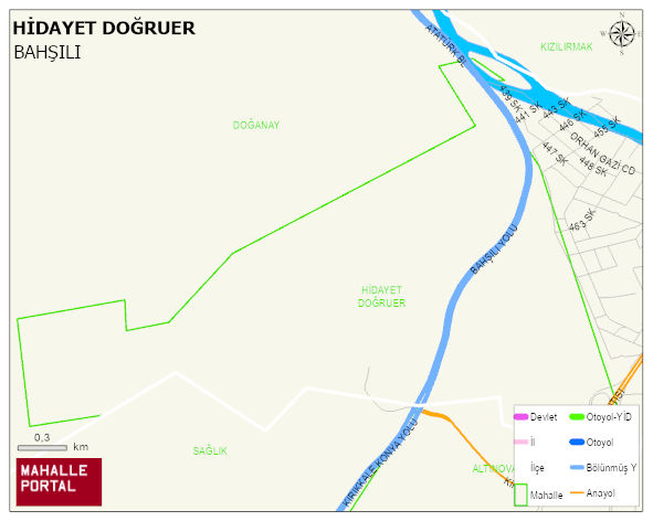 HİDAYET DOĞRUER Mahallesi Haritası | Uydu Görüntüsü ve Harita Detayları