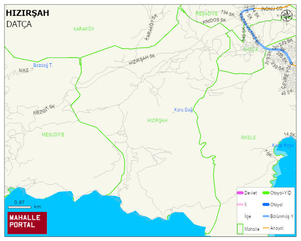 HIZIRŞAH Mahallesi Haritası | Uydu Görüntüsü ve Harita Detayları